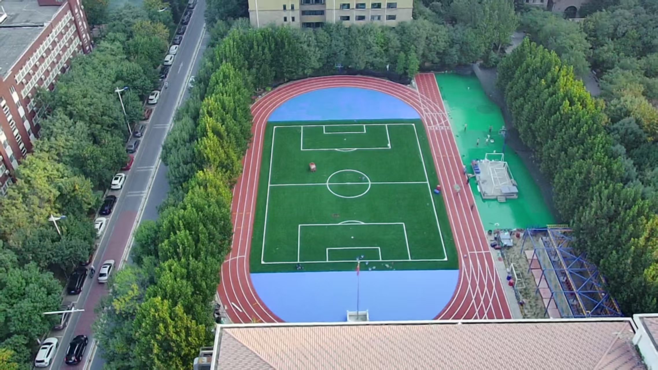 呼和浩特市塑胶跑道施工EPDM地面 - 厂家